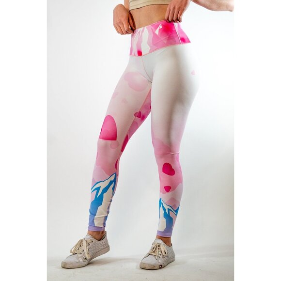 Mountain Limited Edition Lots of Love Yoga Pants - Picture 1 of 4
